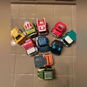 Kid Galaxy - Set of 10 - Pull-Back Go  Cars -Vibrant Toy Vehicle Collection